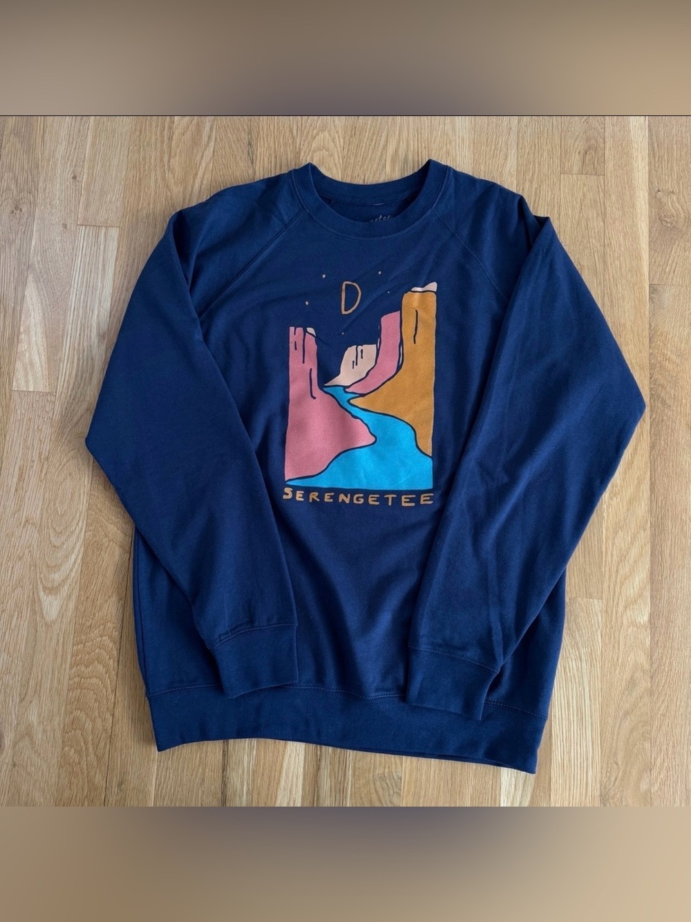 Serengetee National Park Grand Canyon Graphic Pullover Sweatshirt Unisex Large